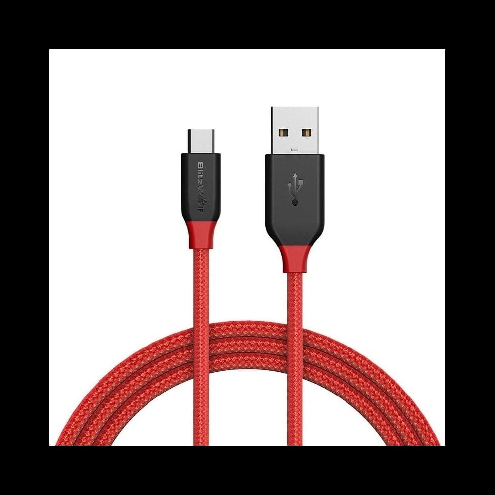 Micro USB AmpCore Cable BlitzWolf BW-MC4 1m 
Red - 1