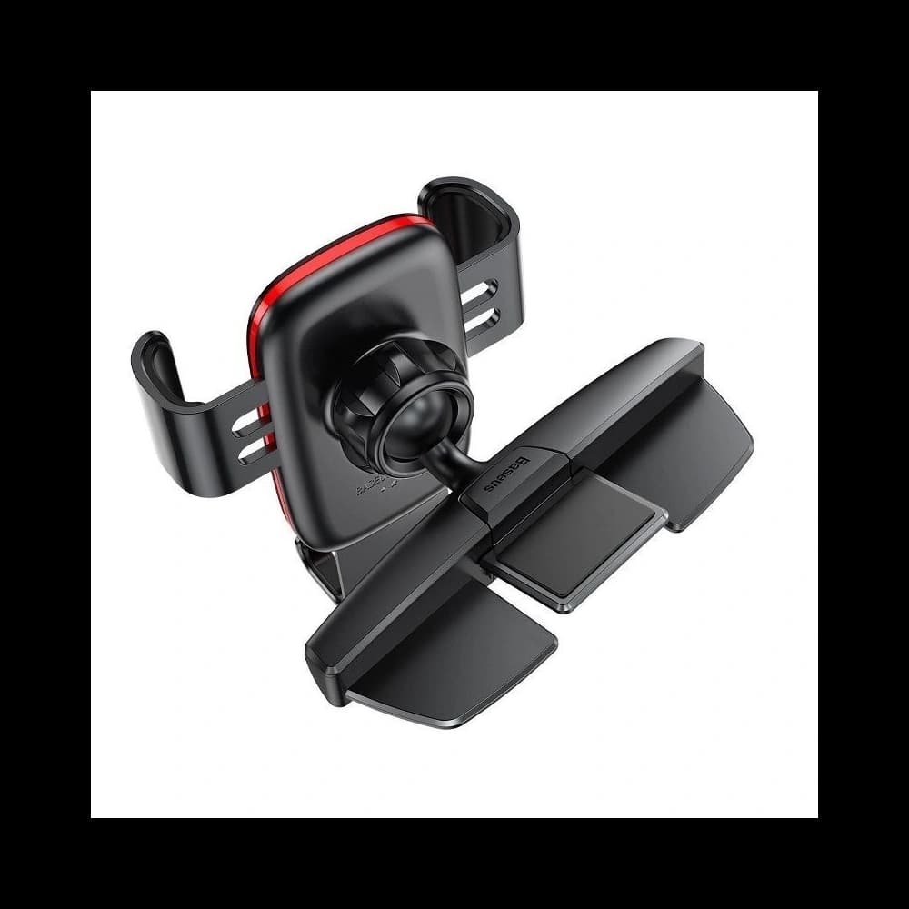 Uchwyt grawitacyjny Baseus Metal Age pentru slotul CD (negru) - 4