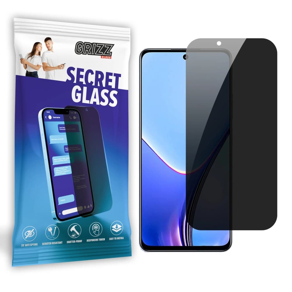 GrizzGlass Matte SecretGlass Realme V50s - 1