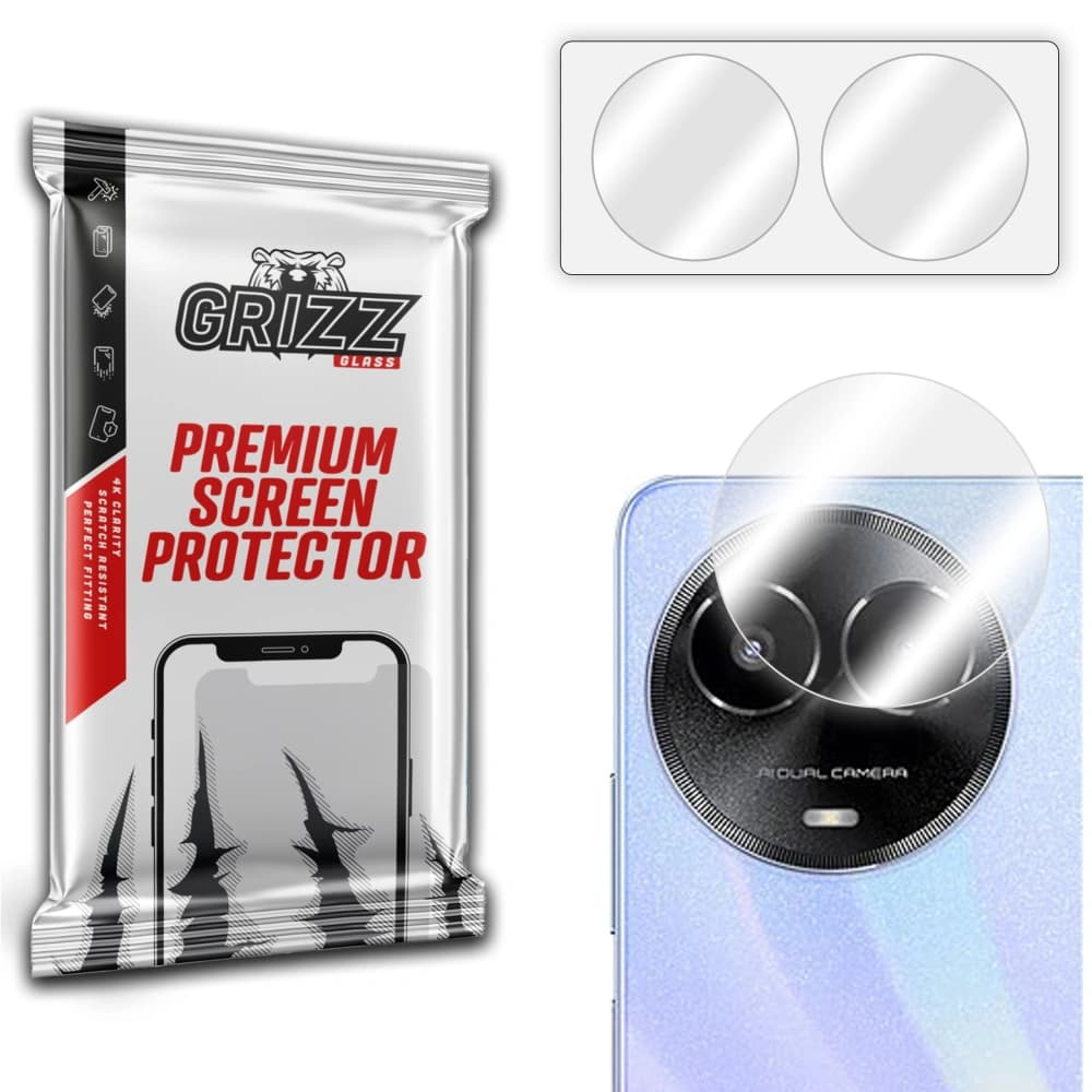 GrizzGlass HybridGlass Camera Realme V50s - 1