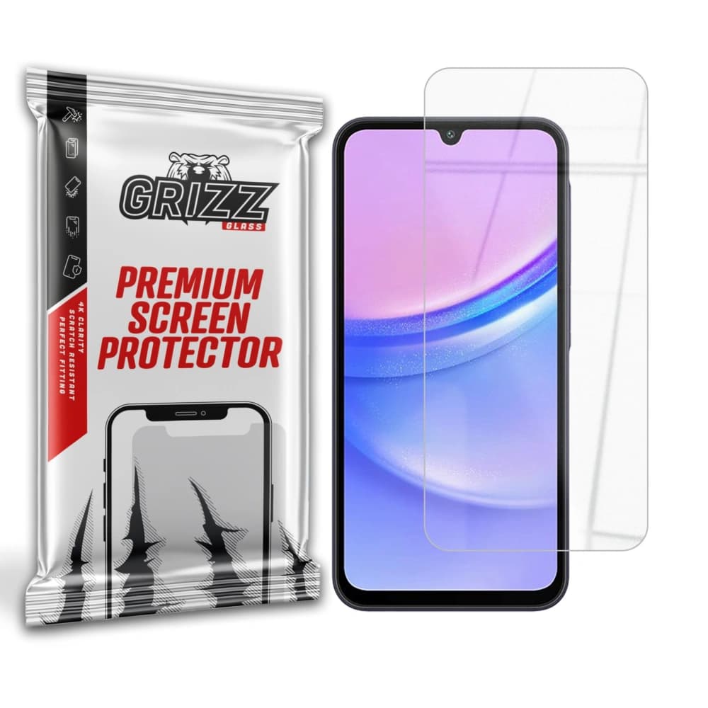 Hybriertes Glas GrizzGlass HybridGlass für Samsung Galaxy A15 4G / 5G