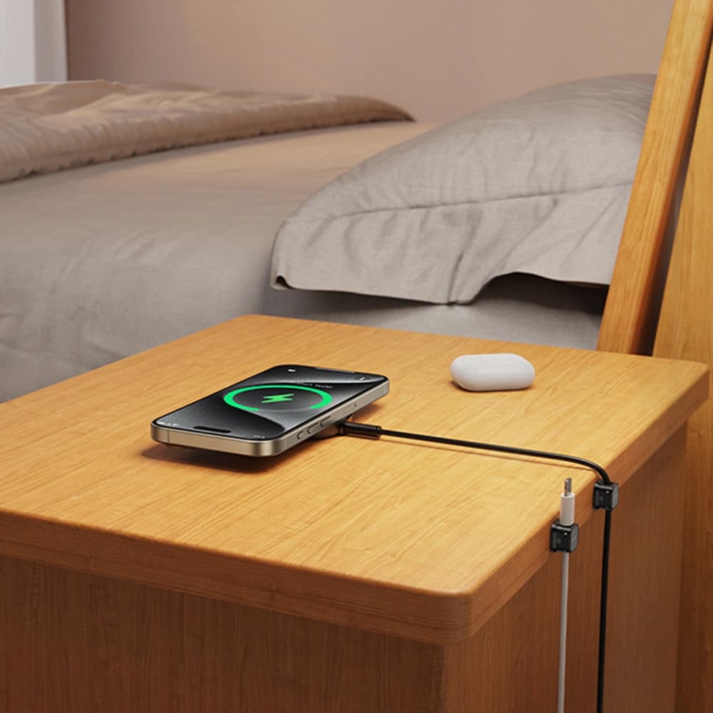 Kabelorganizer Joyroom JR-ZS368 magnetisch schwarz [3 PACK] - 12