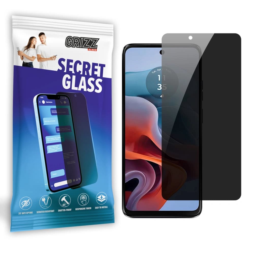 GrizzGlass Matte SecretGlass Motorola Moto G34