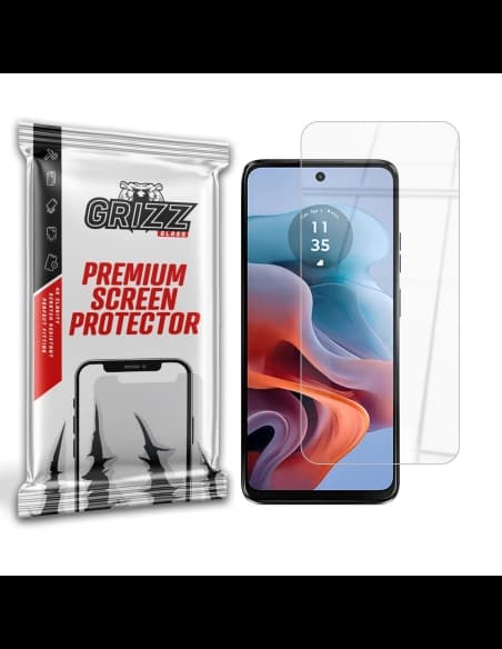 Hybidní sklo GrizzGlass HybridGlass pro Motorola Moto G34