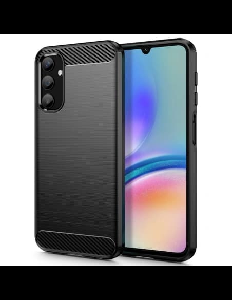 Etui Tech-Protect TPUCarbon Samsung Galaxy A05s černé