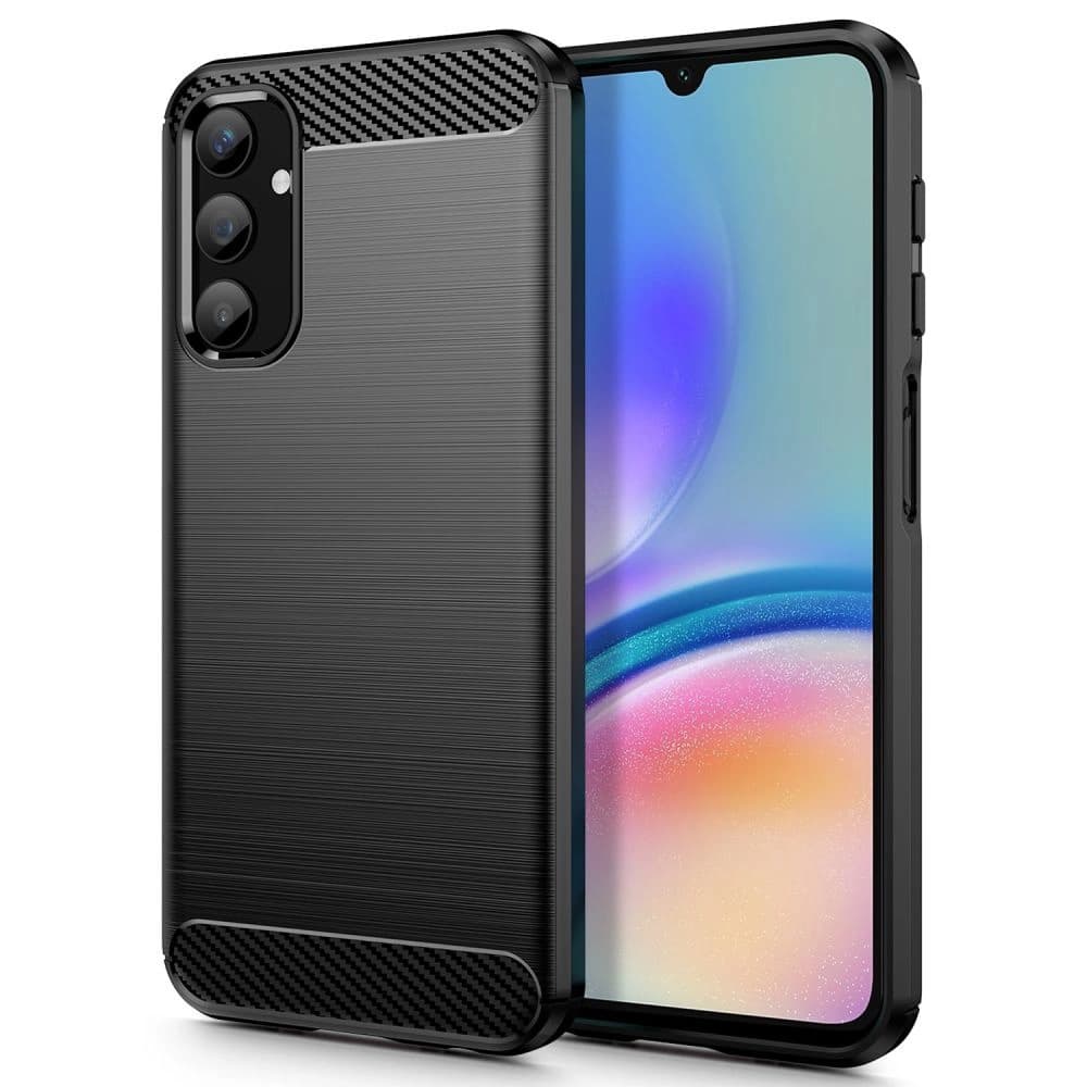 Etui Tech-Protect TPUCarbon Samsung Galaxy A05s černé
