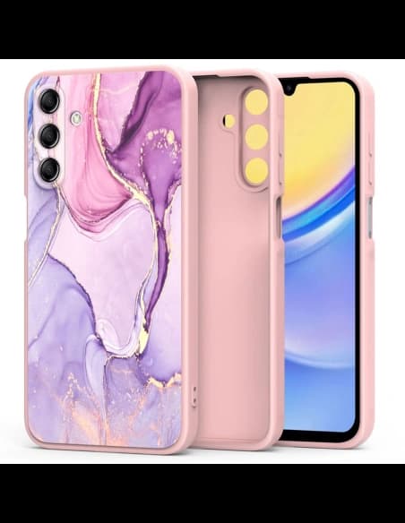 Case Tech-Protect Mood Samsung Galaxy A15 4G / 5G Marmor