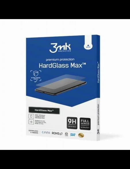 3MK Samsung Sticlă temperată HardGlass Max Galaxy S24 Ultra negru / negru