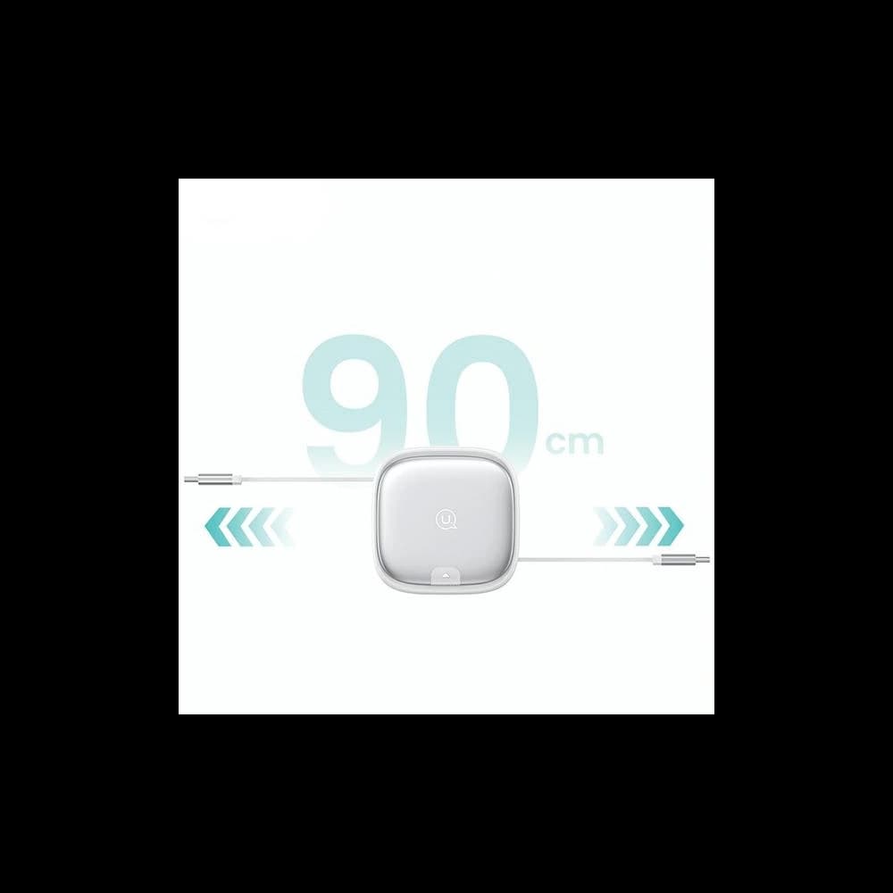 Kábel 3w1 USAMS US-SJ650 MicroUSB / USB-C / Lightning 60W acél/tarnish - 4