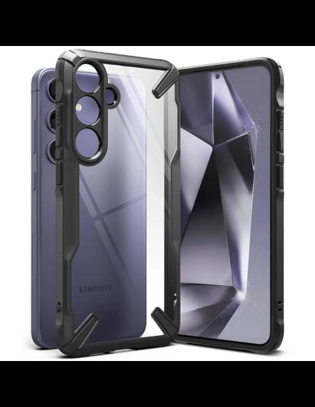 Ringke Samsung Husă Fusion-X Galaxy S24+ Plus Negru