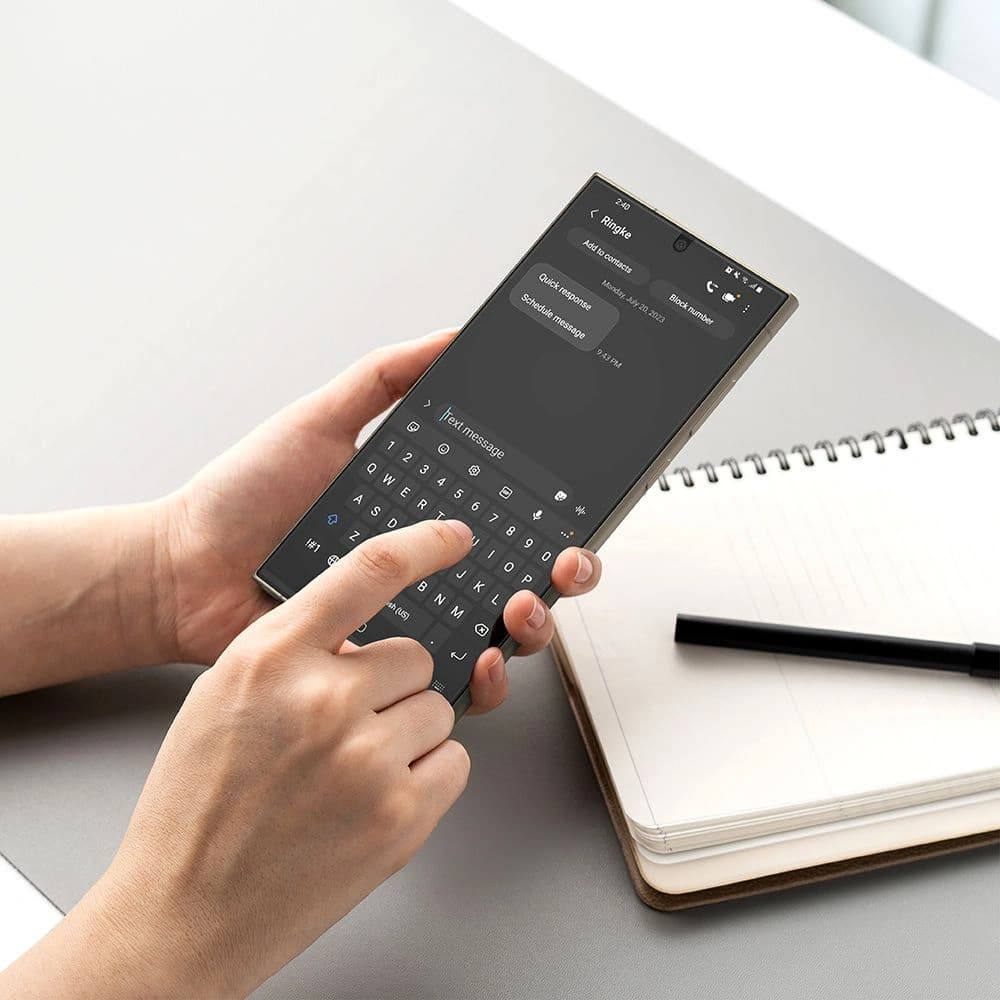 Hydrogel-Folie Ringke Dual Easy Samsung Galaxy S24 Ultra [2 PACK] - 8