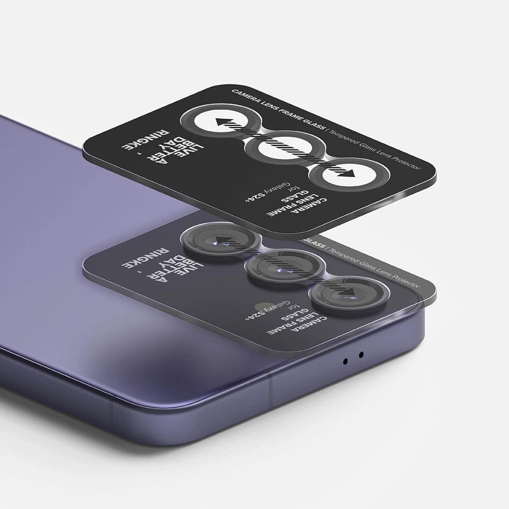 Ringke Camera Frame Protector Samsung Galaxy S24+ Plus Black - 4