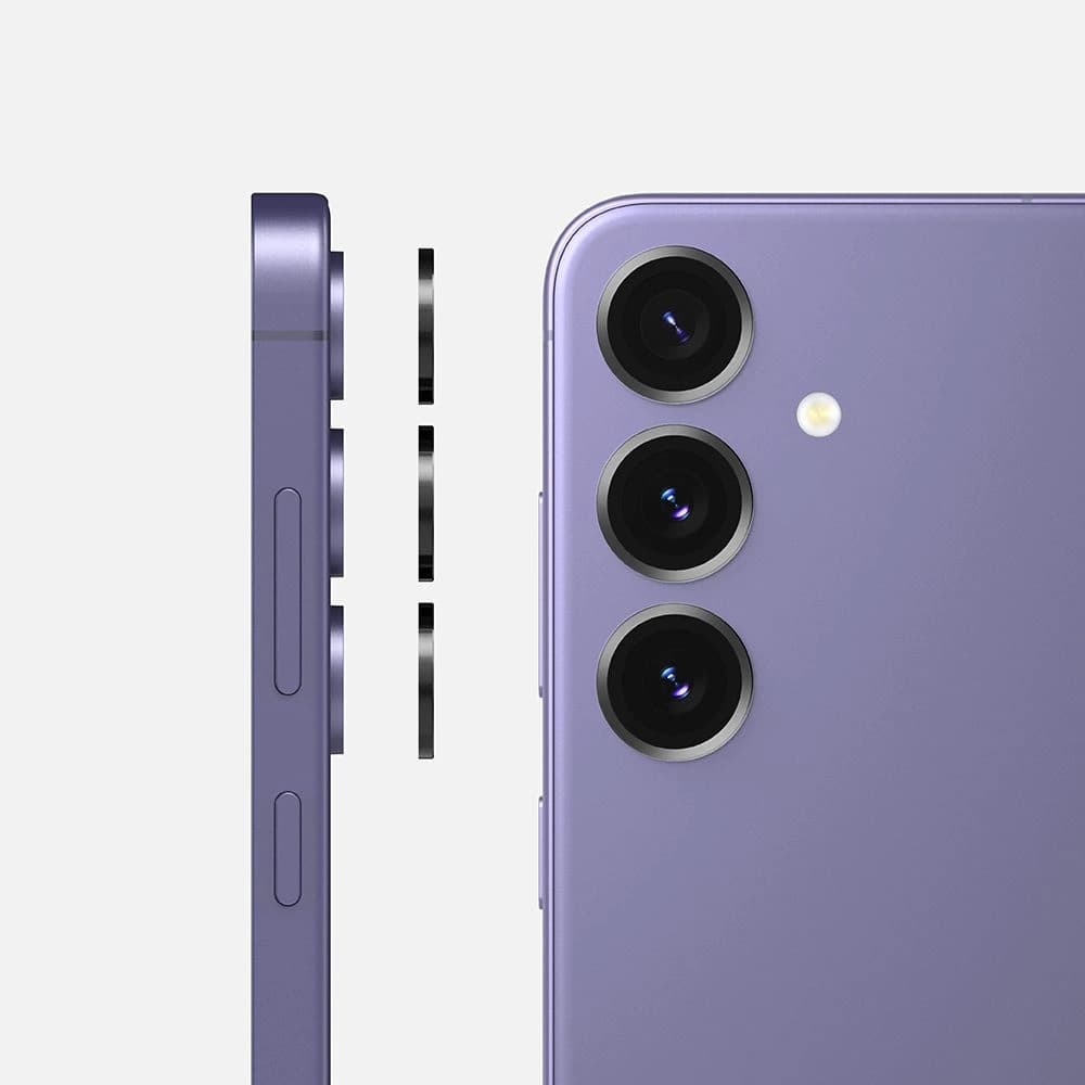 Fedezet Ringke Kamera Keret Védő Samsung Galaxy S24 Fekete - 3