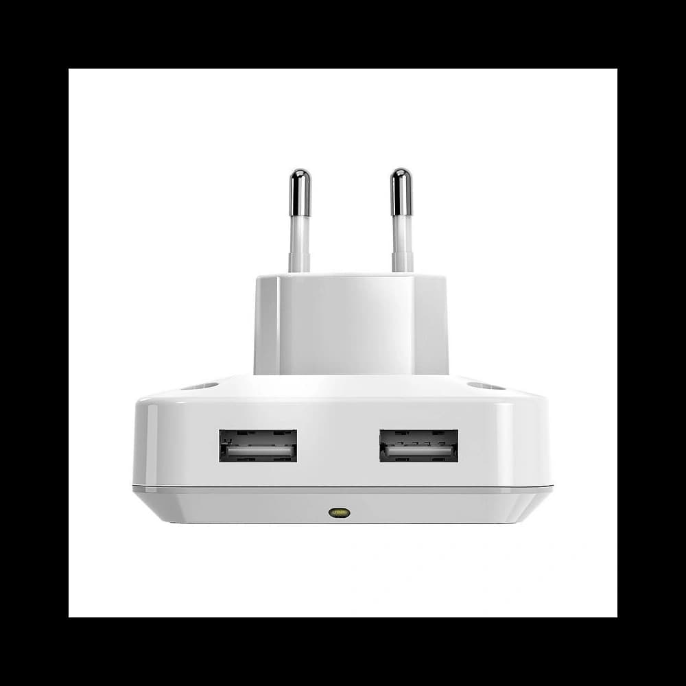 Lampă de noapte cu senzor de amurg BlitzWolf BW-LT14 pentru priză, 2x USB - 3