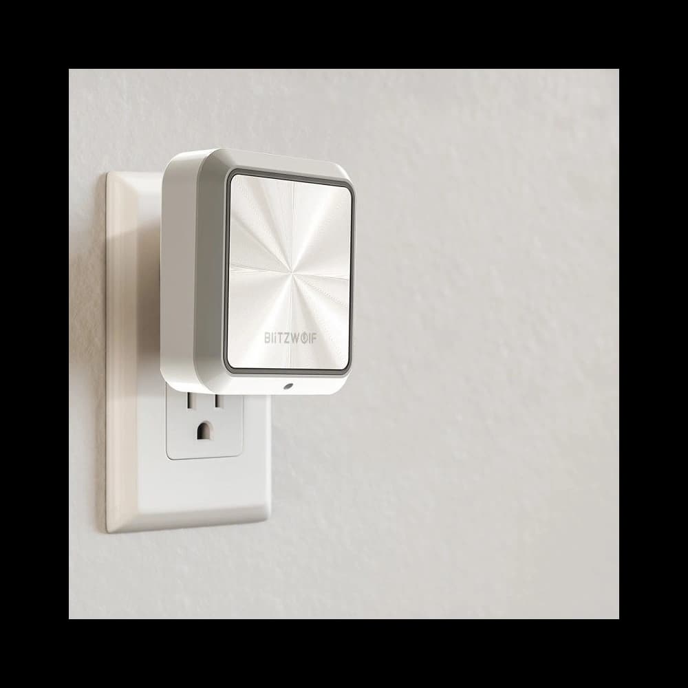 Lampă de noapte cu senzor de amurg BlitzWolf BW-LT14 pentru priză, 2x USB - 7