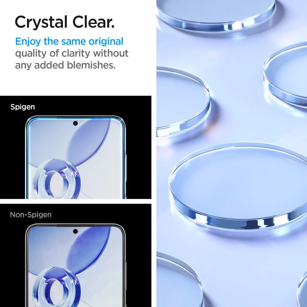 Tvrzené sklo Spigen GLAS.tR ez Fit Samsung Galaxy S24+ Plus Clear [2 PACK] - 12