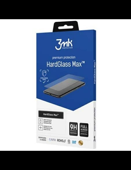 Tvrzené sklo 3MK HardGlass Max Samsung Galaxy S24+ Plus černé/black