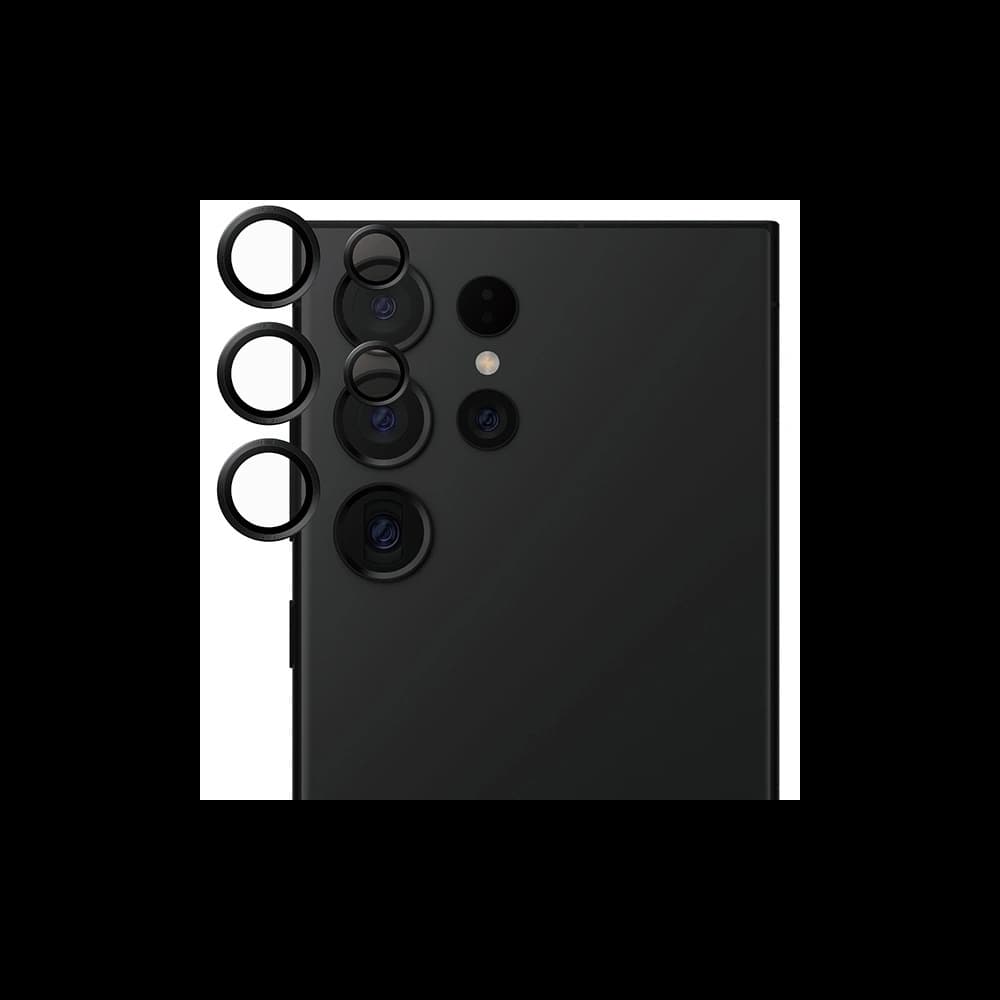 PanzerGlass Samsung SAFE by Galaxy S24 Ultra Hoops Lentile pentru camera foto negru/negru - 2