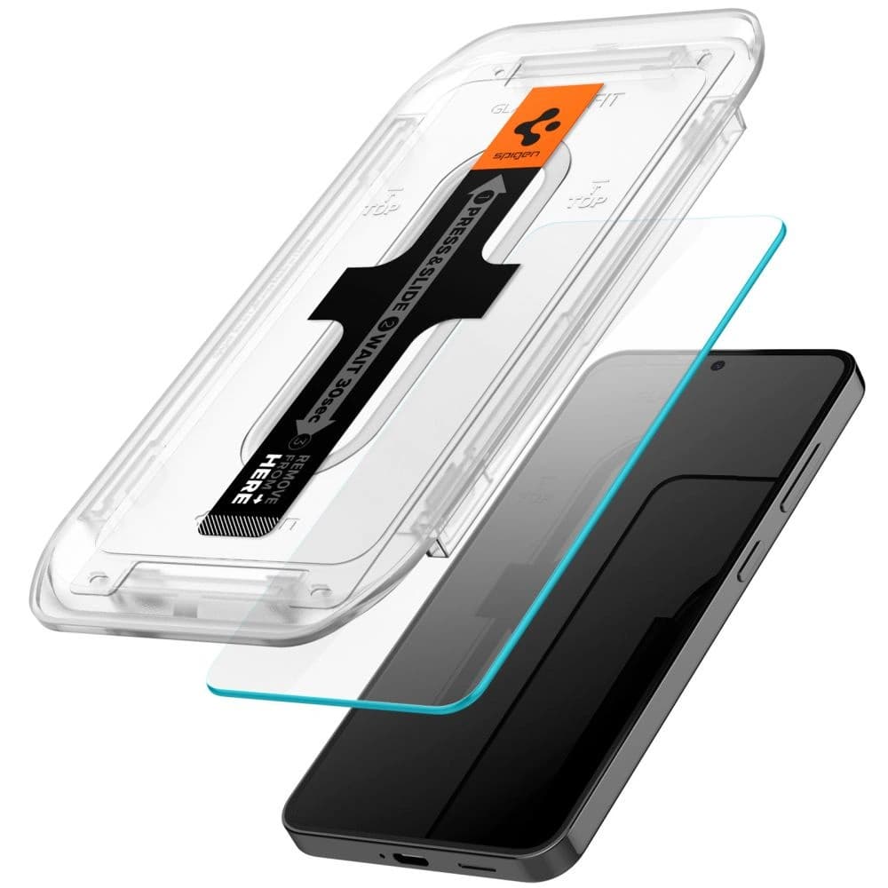 Spigen GLAS.tR ez Fit Samsung Galaxy S24 Clear [2 PACK] - 3
