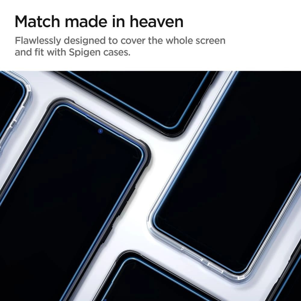 Spigen GLAS.tR ez Fit Samsung Galaxy S24 Clear [2 PACK] - 10