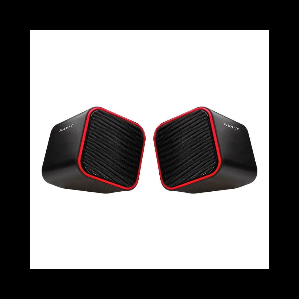 Hangszórók Havit HV-SK473 USB-A 2.0 fekete-piros - 2