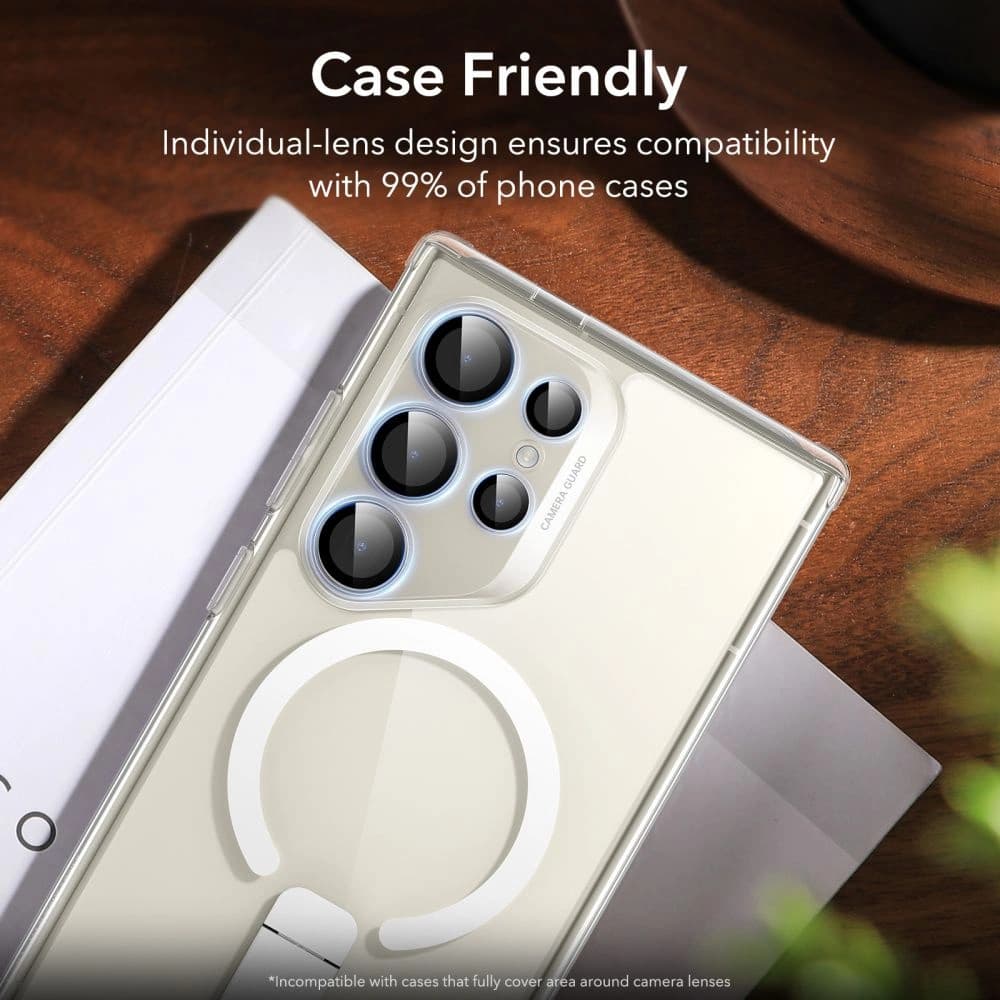 Fedezék ESR Kamera Védő Samsung Galaxy S24 Ultra Átlátszó - 7