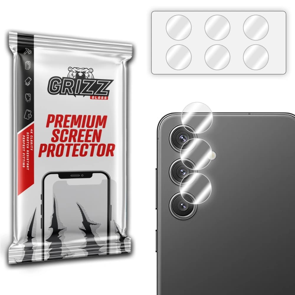 Sklo na aparát GrizzGlass HybridGlass Camera pro Samsung Galaxy S24