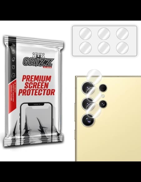 GrizzGlass HybridGlass Geam de cameră pentru Samsung Galaxy S24 Ultra