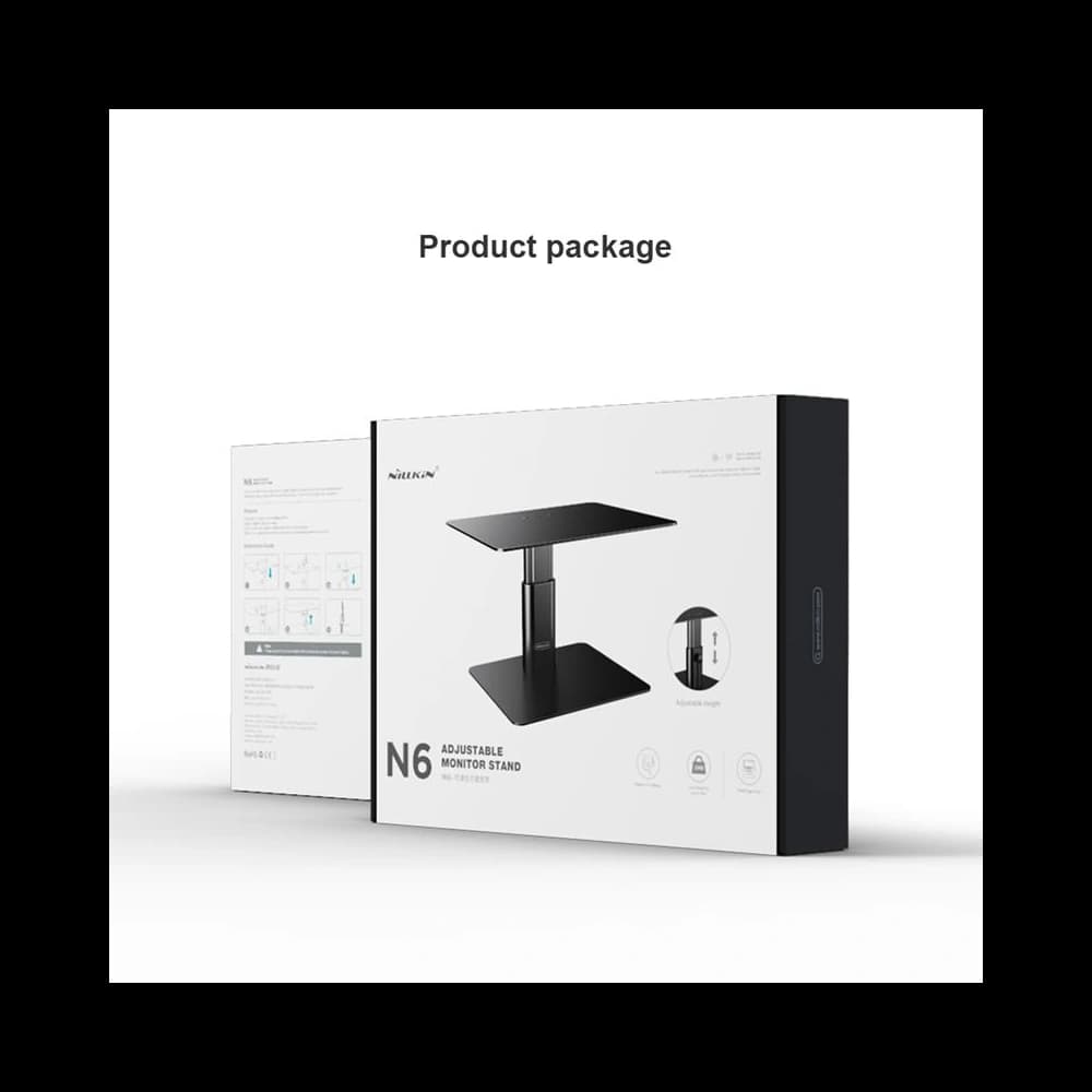 Podstavec Nillkin HighDesk Monitor Stand stříbrný/silver - 6