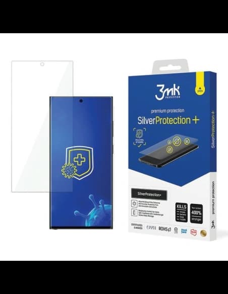 Antimikrobielle Schutzfolie 3MK SilverProtect+ Samsung Galaxy S24 Ultra