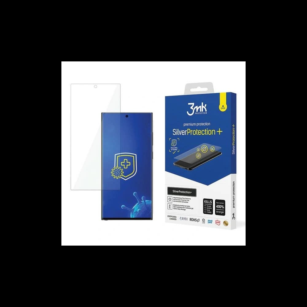 Antimicrobian folia de protecție 3MK SilverProtect+ Samsung Galaxy S24 Ultra
