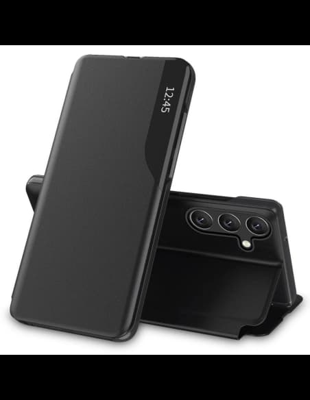 Case Tech-Protect Smart View Samsung Galaxy A55 5G Schwarz