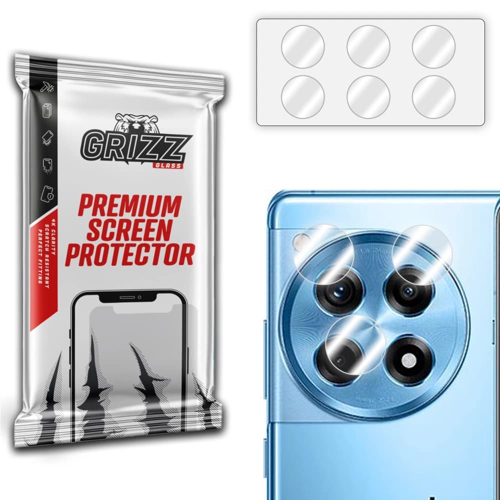 GrizzGlass HybridGlass Geam de cameră pentru OnePlus 12R