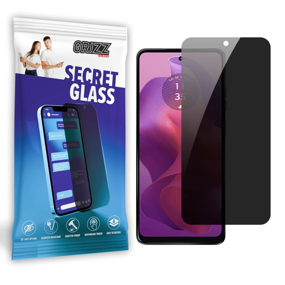 GrizzGlass Matte SecretGlass Motorola Moto G24-hez - 1