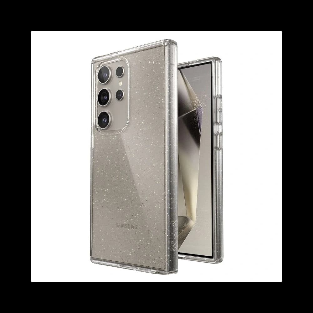 Etui Speck Presidio Lux Glitter Samsung Galaxy S24 Ultra čiré/zlaté třpytky - 7