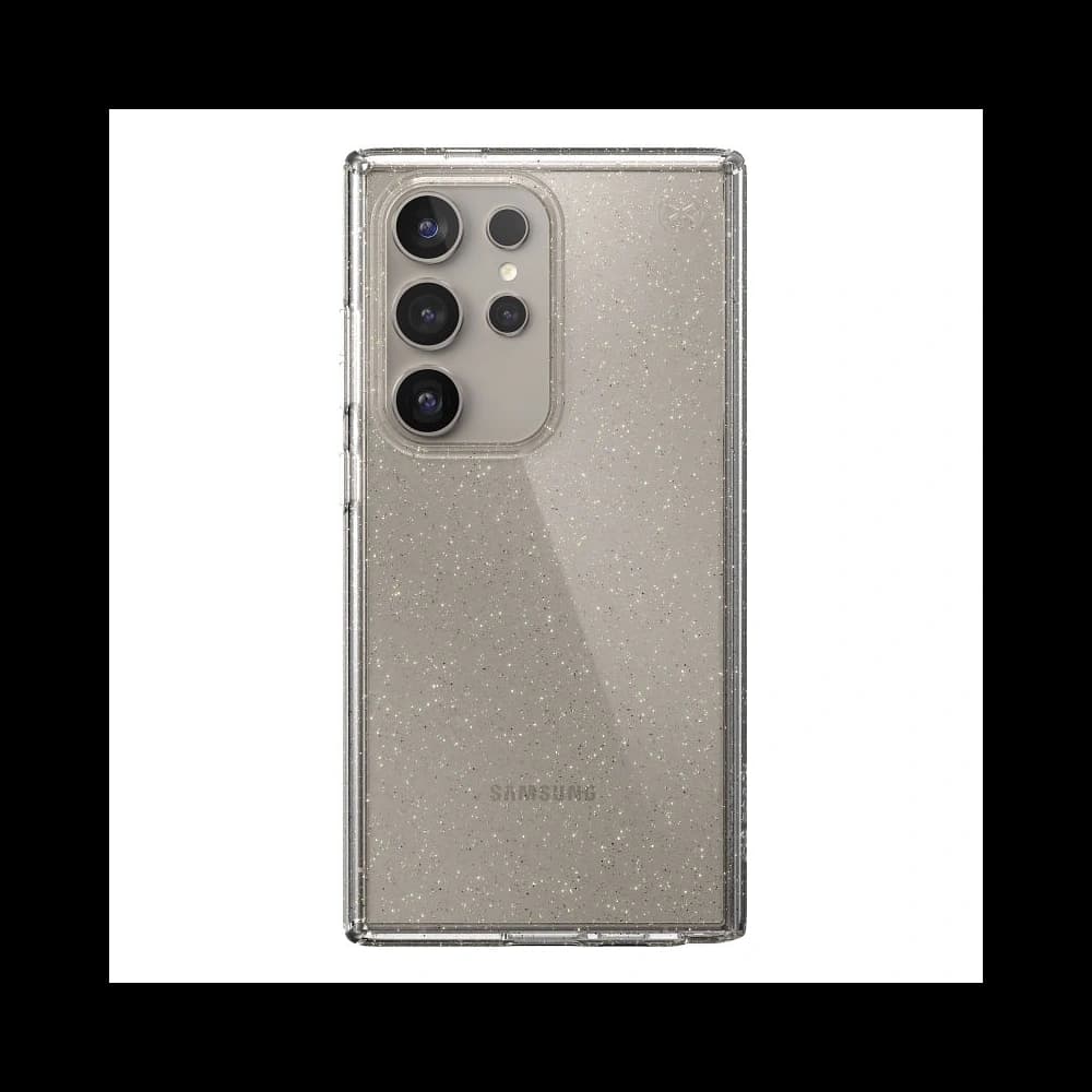Etui Speck Presidio Lux Glitter Samsung Galaxy S24 Ultra čiré/zlaté třpytky - 8