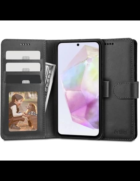 Tech-Protect Wallet Samsung Galaxy A35 5G Black