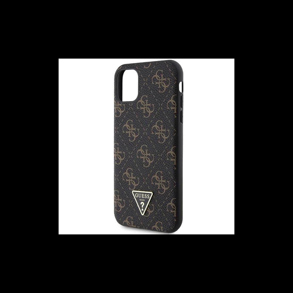 Guess GUHCN61PG4GPK Apple iPhone XR / 11 hardcase 4G Triangle Metal Logo black - 6