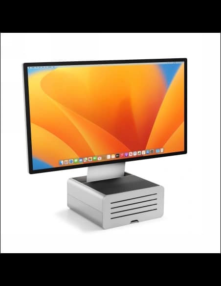 Aluminiowa podstawka Twelve South HiRise Pro do iMac i Apple Studio Display ze schowkiem (silver)