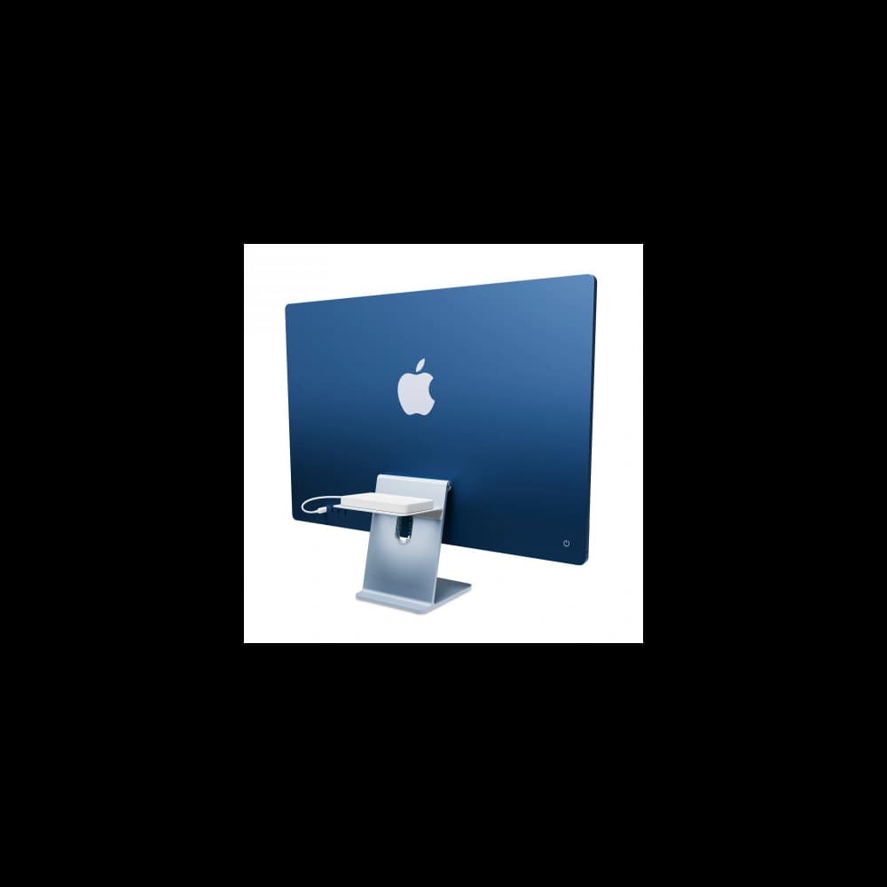 Alumínium polc Twelve South BackPack 5 kompatibilis a 24" M1 iMac-kel és Apple Studio Display-jel (fehér) - 2