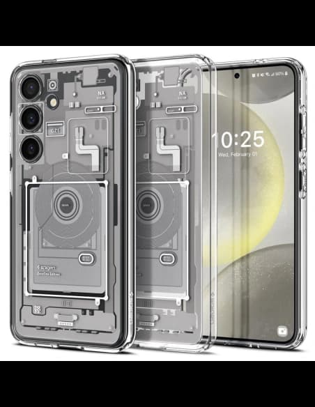 Etui Spigen Ultra Hybrid Samsung Galaxy S24 Zero One White