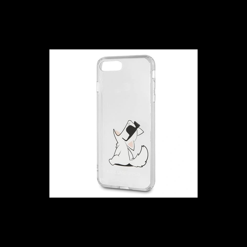 Karl Lagerfeld KLHCI8LCFNRC iPhone 7/8 Plus tvrdý obal transparentní Choupette Fun - 3