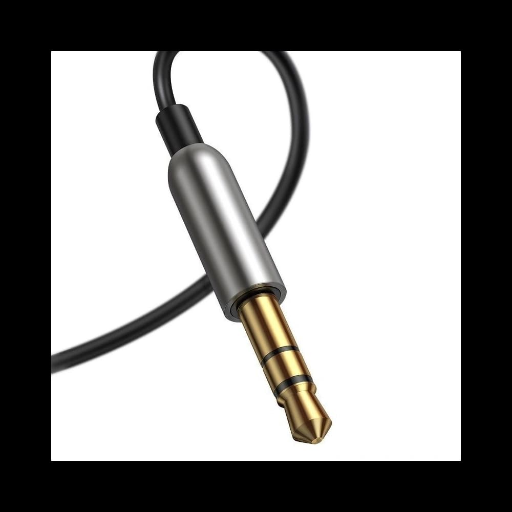 Adaptér audio Bluetooth 5.0 Baseus USB, AUX (černý) - 5