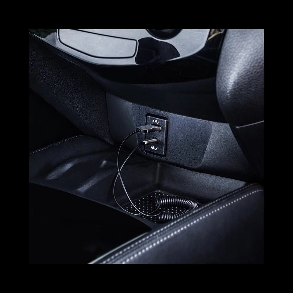 Adaptér audio Bluetooth 5.0 Baseus USB, AUX (černý) - 6