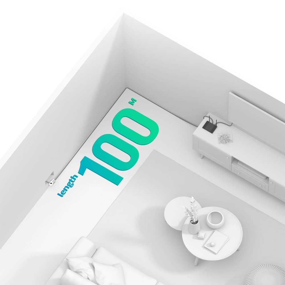 Síťový adaptér UGREEN NW116 RJ45 / RJ45 bílý - 7