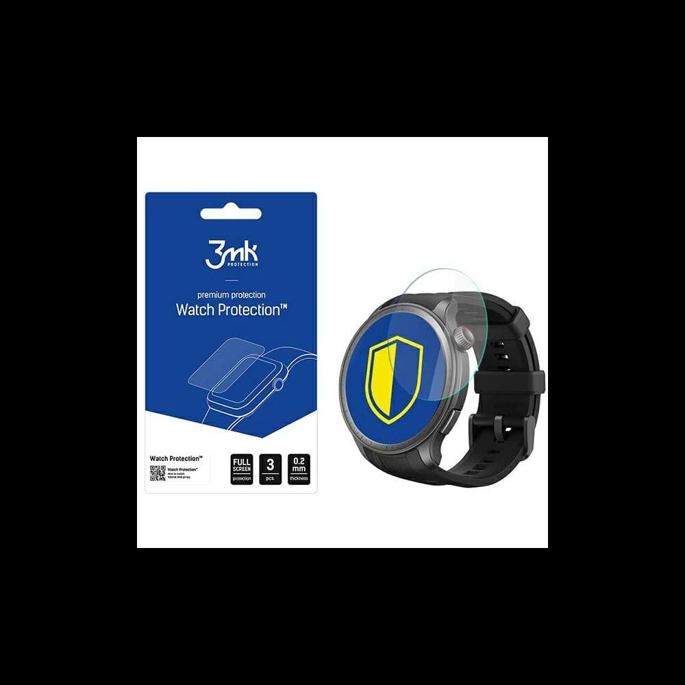Sticlă hibridă 3MK FlexibleGlass Watch Amazfit Balance - 1
