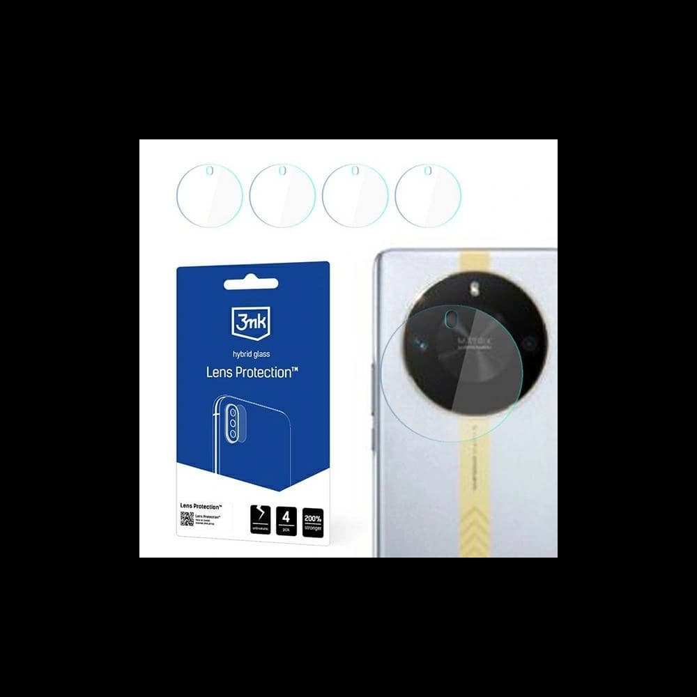 Hybridglas für die Kameraobjektiv 3MK Lens Protect Honor X50 GT [4 PACK] - 1