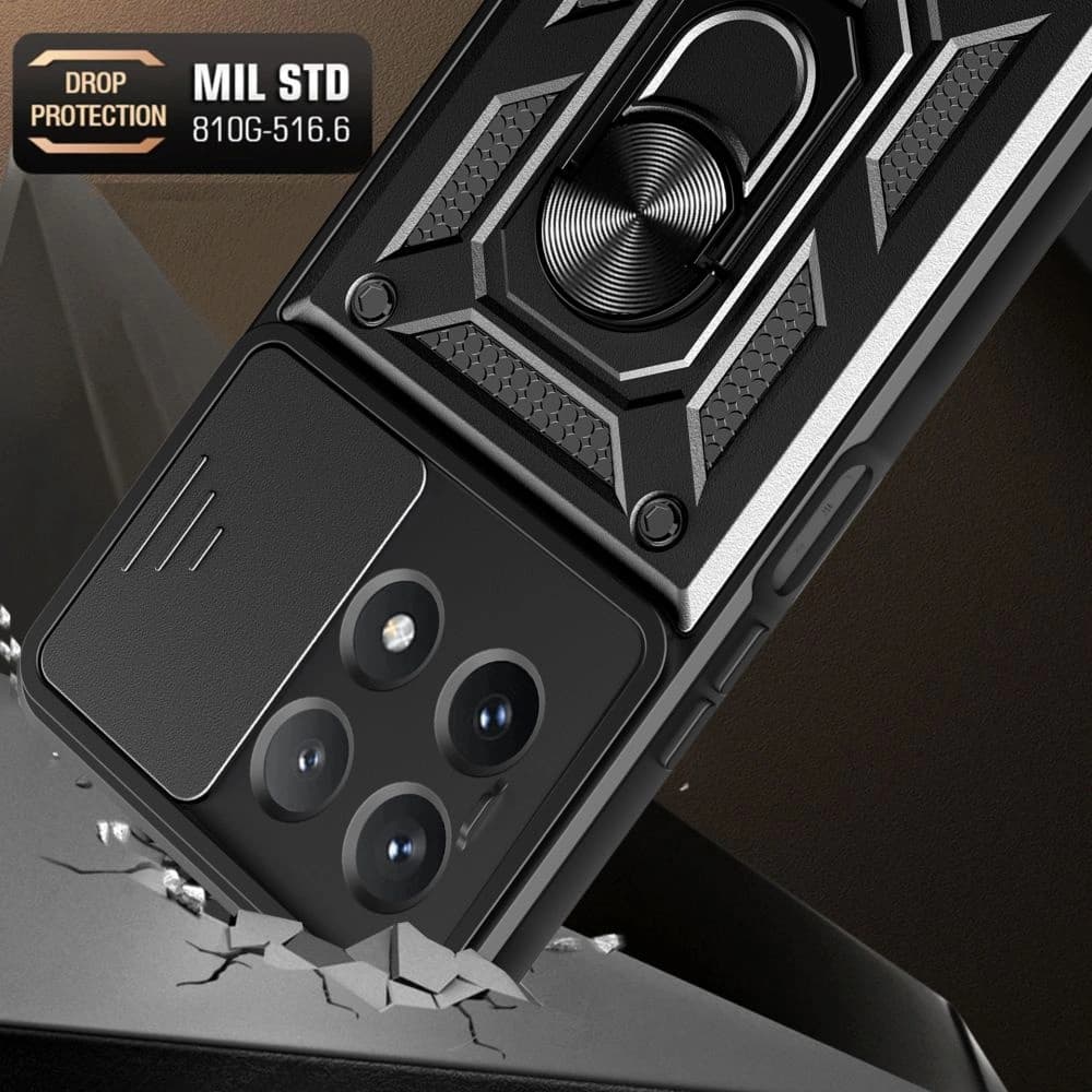 Tech-Protect CamShield Pro Xiaomi Poco X6 Pro 5G Black - 3