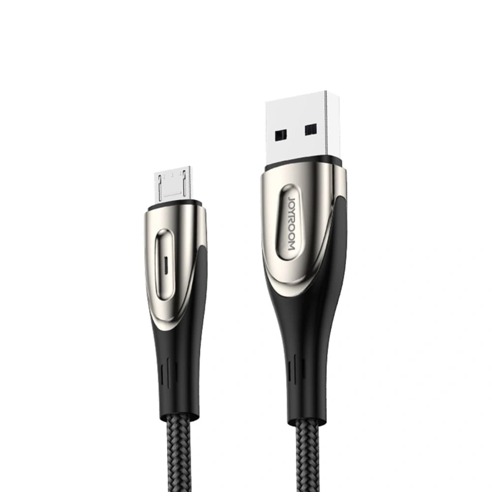 Kábel Joyroom S-M411 USB-A / microUSB 3A 1.2m fekete - 1