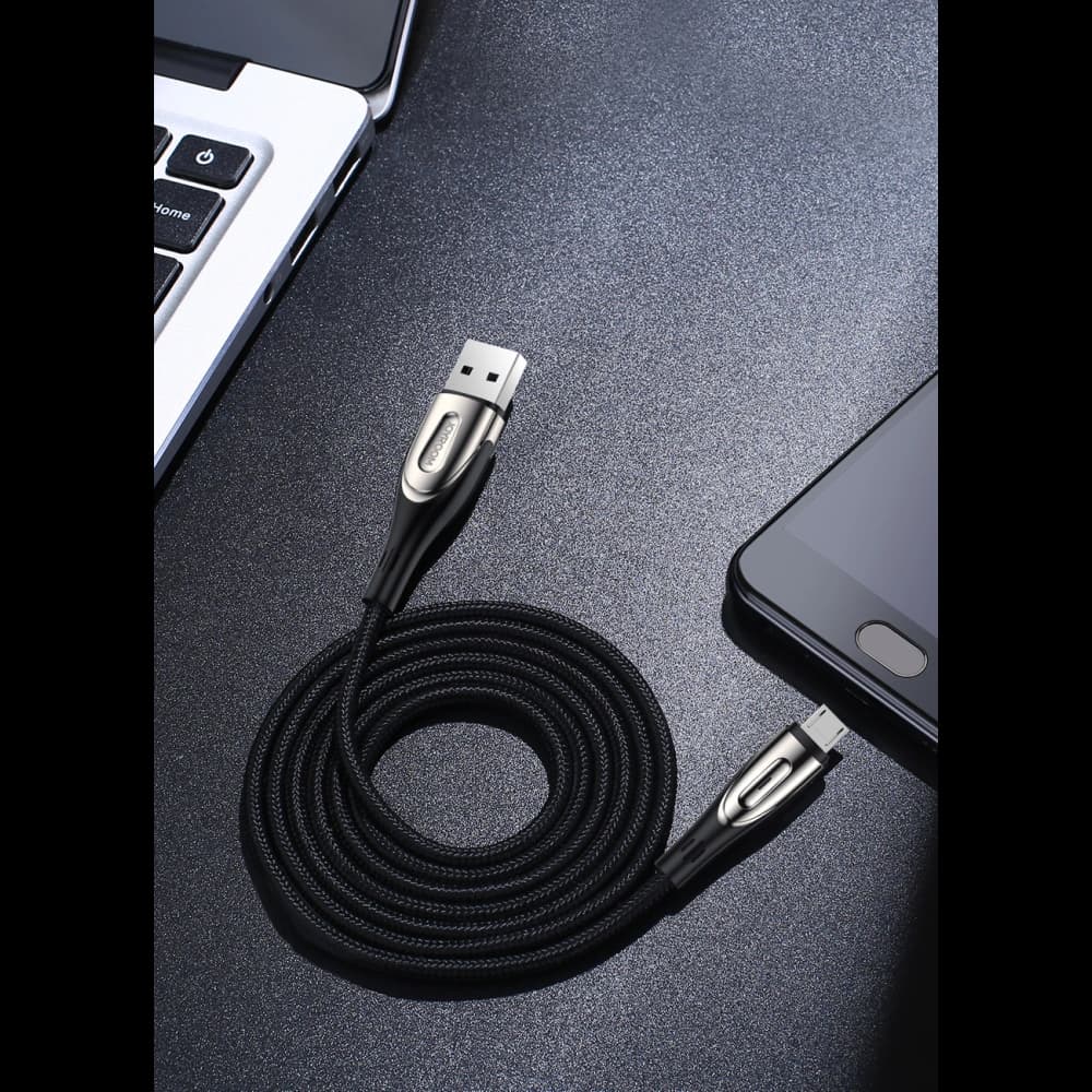 Kábel Joyroom S-M411 USB-A / microUSB 3A 1.2m fekete - 8